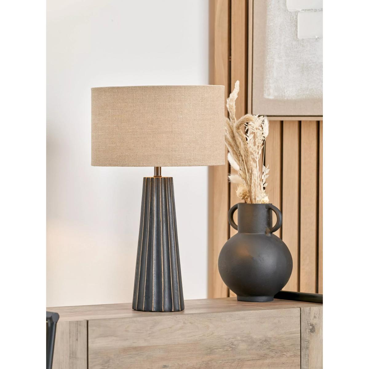 Pacific Draydon Mango Wood Table Lamp – image 3