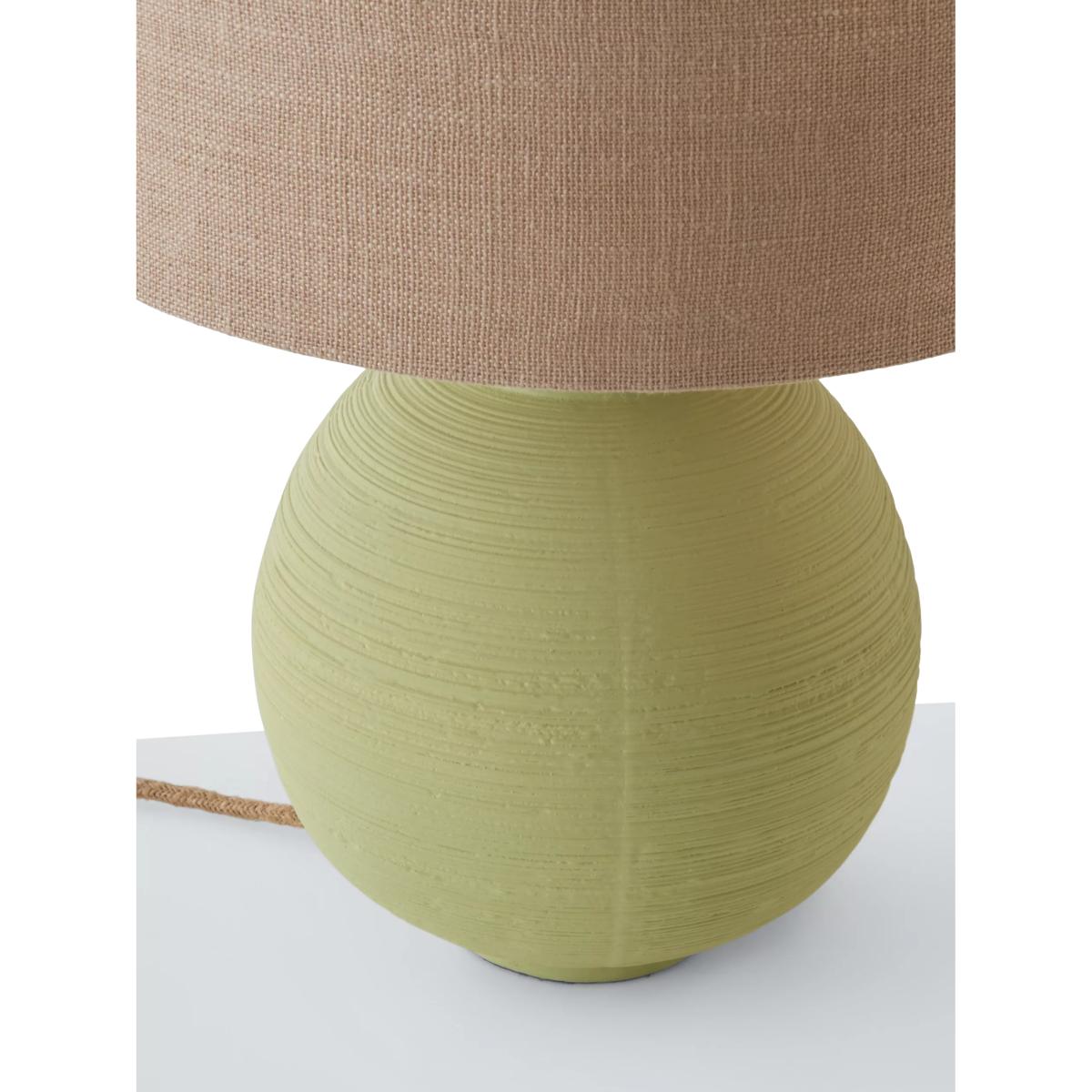 John Lewis Potters Wheel Ceramic Table Lamp – image 5
