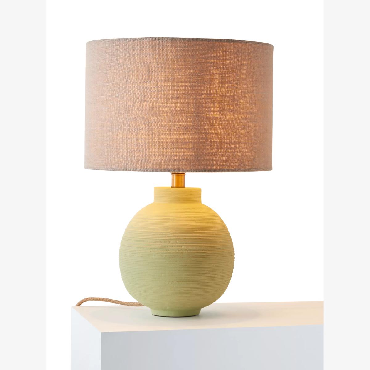 John Lewis Potters Wheel Ceramic Table Lamp – image 1