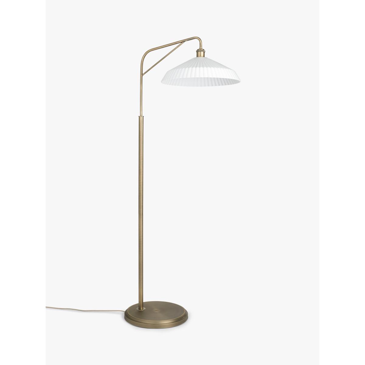 John Lewis Alexandra Glass Floor Lamp, Opal – image 2