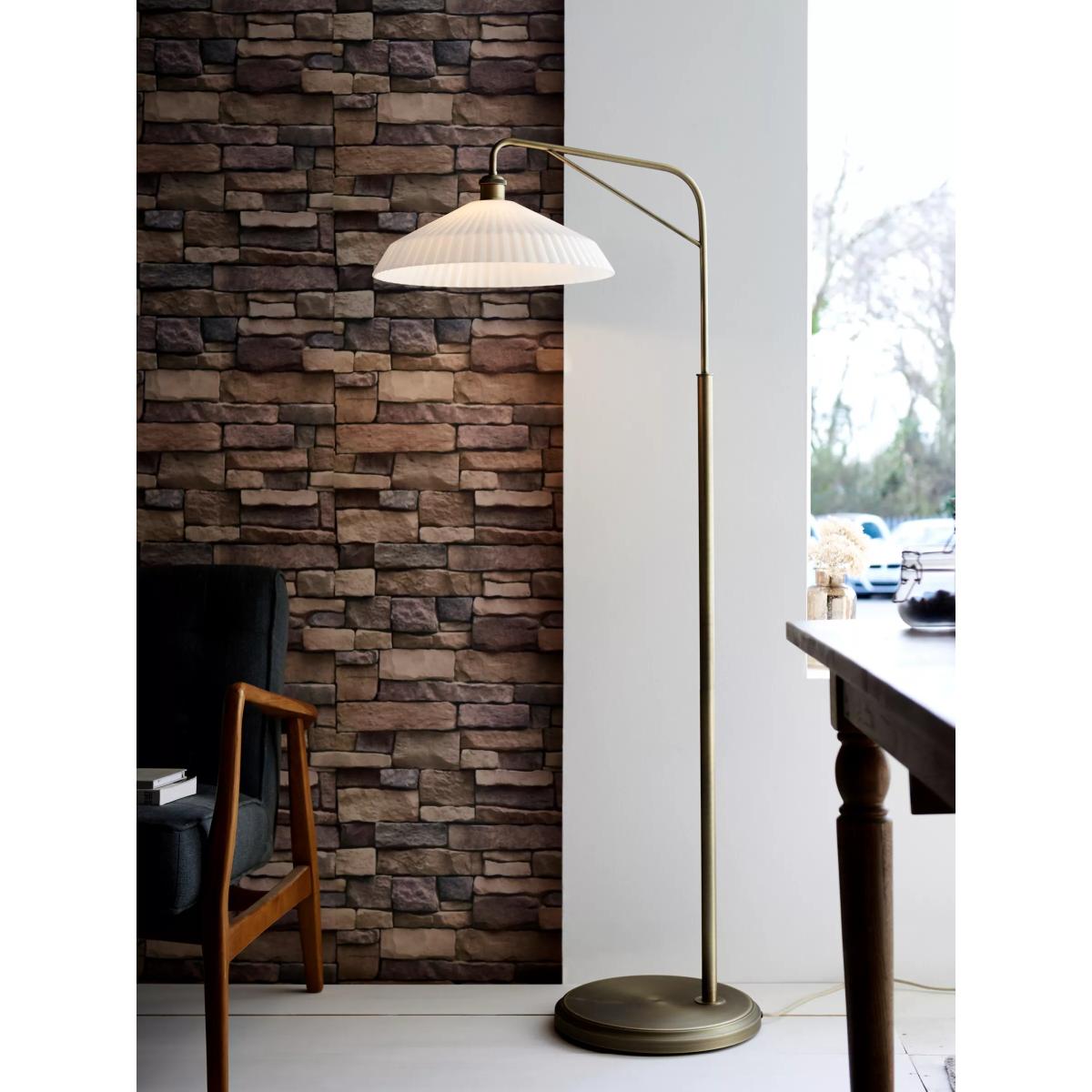 John Lewis Alexandra Glass Floor Lamp, Opal – image 6