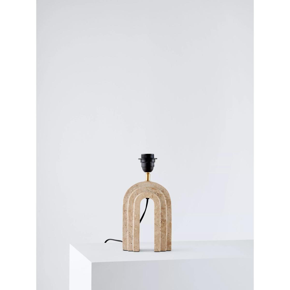 John Lewis Marble Arch Table Lamp, Natural – image 2