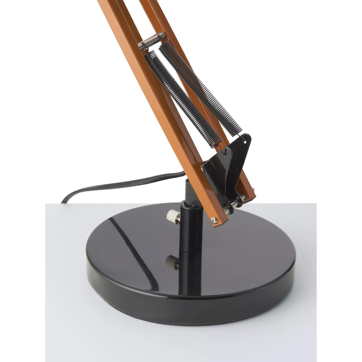 John Lewis x John Cooper Elliot Adjustable Desk Lamp, Black/White/Auburn – image 4