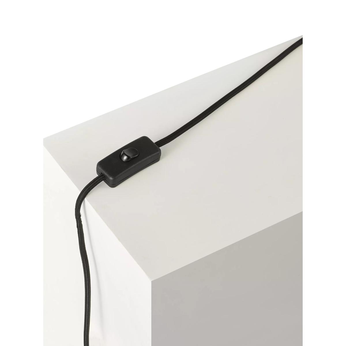 John Lewis Travertine Column Table Lamp, Brass – image 6