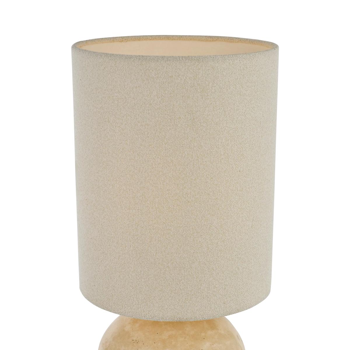 John Lewis Travertine Pebble Table Lamp, Travertine – image 3