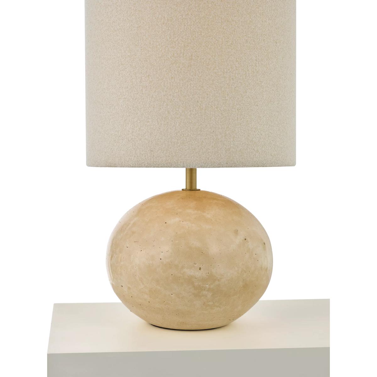 John Lewis Travertine Pebble Table Lamp, Travertine – image 4