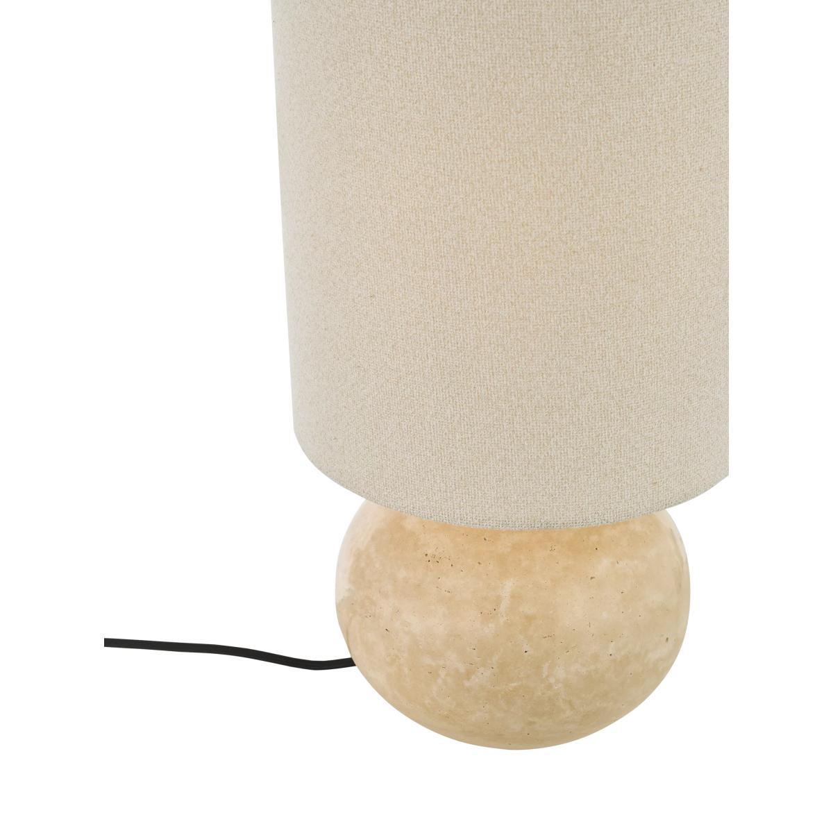 John Lewis Travertine Pebble Table Lamp, Travertine – image 5
