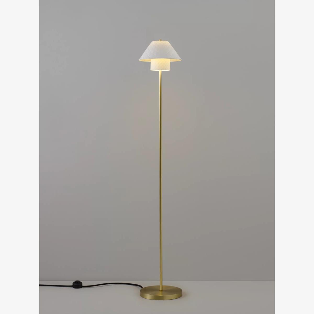 Original BTC Oxford Double Floor Lamp, Natural – image 1