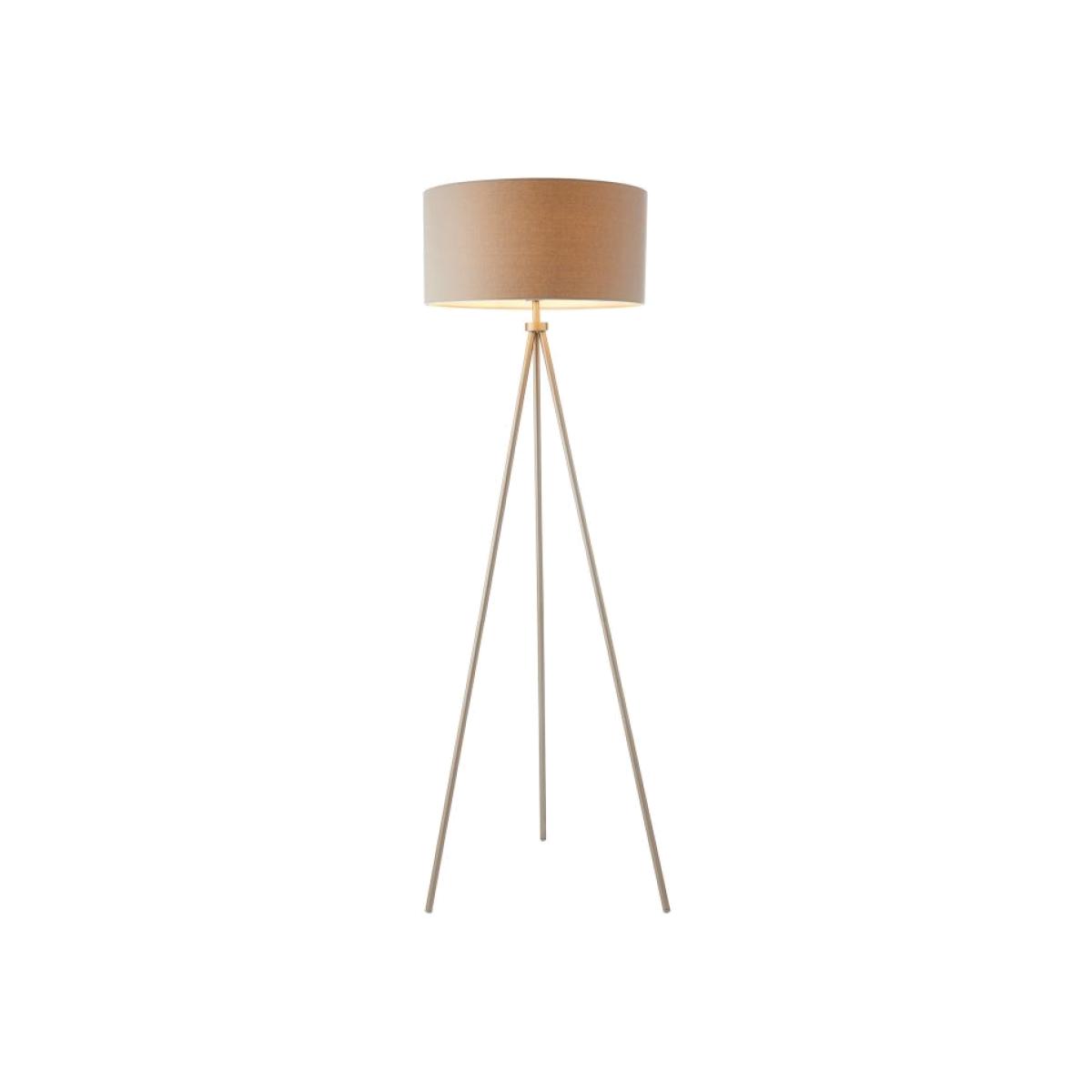 Tri 1 Light Tripod Floor Lamp - Matt Nikel