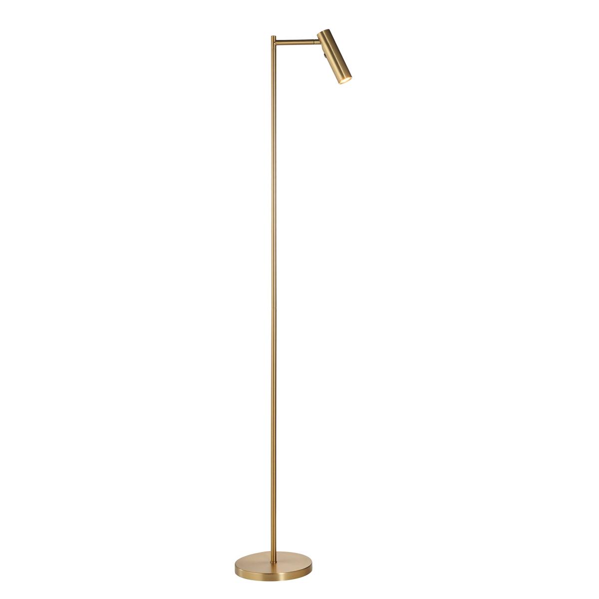 Dedicated Reader Floor Lamp - Satin Brass – image 2