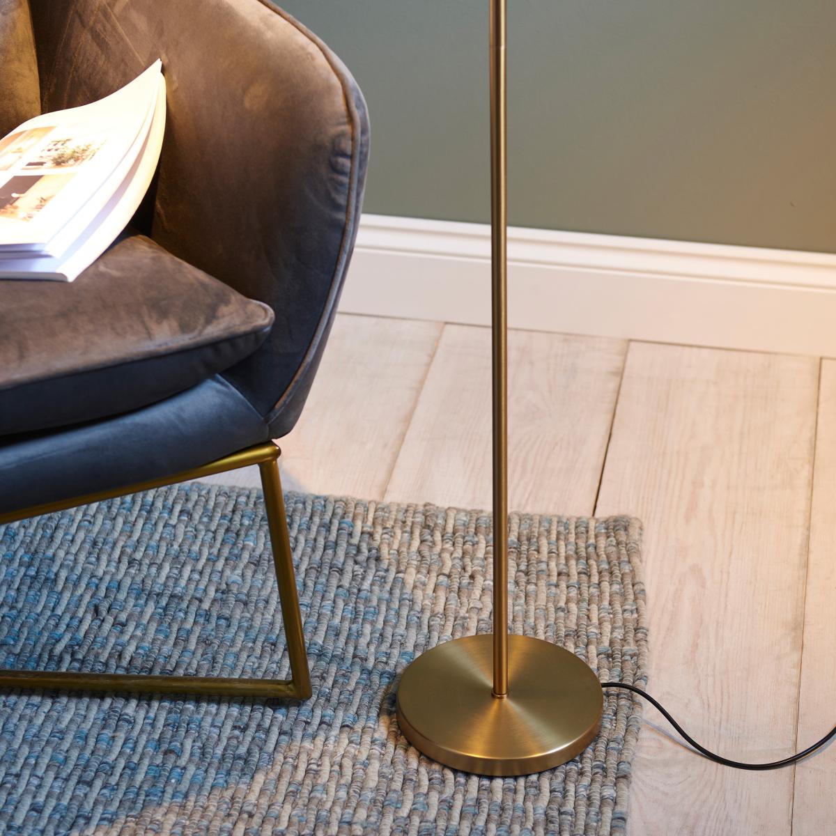 Dedicated Reader Floor Lamp - Satin Brass – image 7