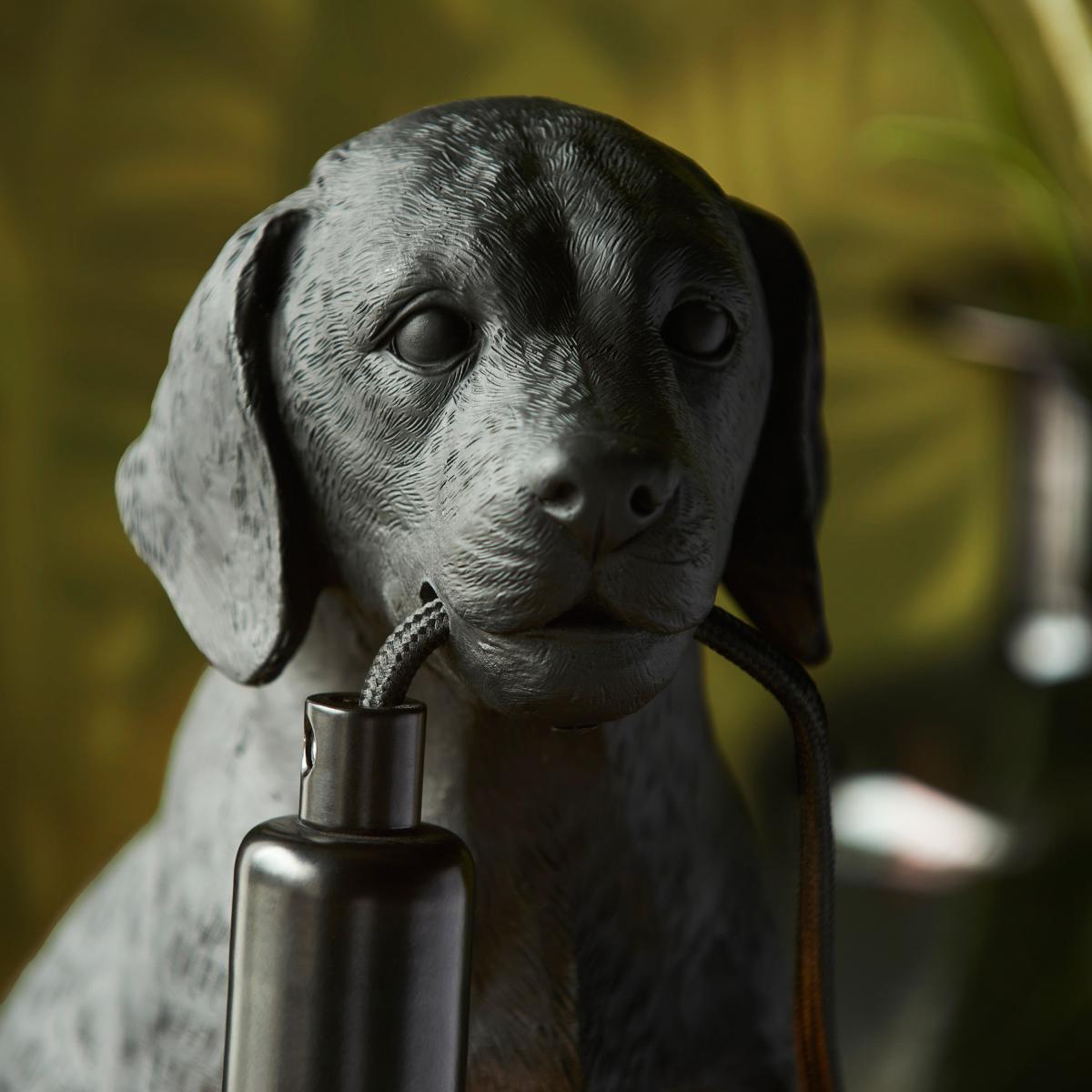 Labrador Puppy Table Lamp - Black – image 5