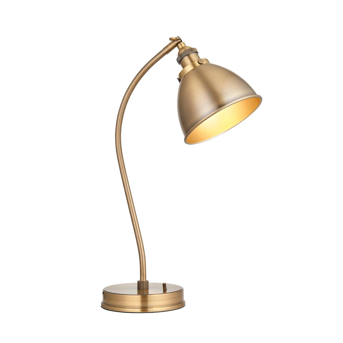 Franklin Table Lamp - Antique Brass – image 2