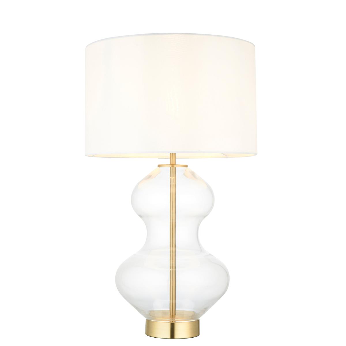 Kelda Shaped Table Lamp - Vintage White – image 2
