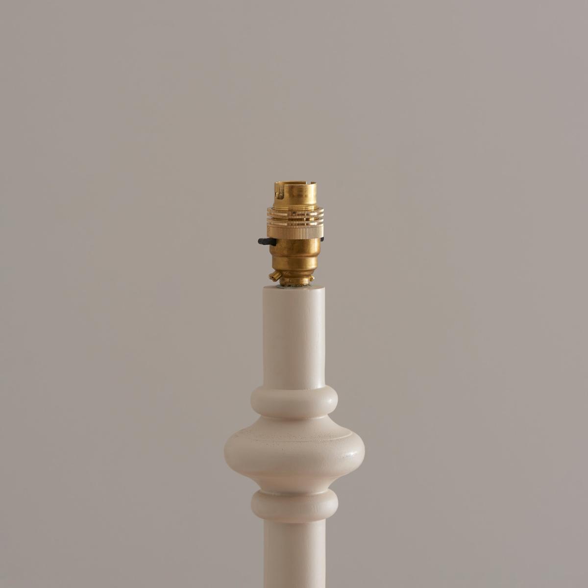 Carnaby Floor Lamp Base - Almond White – image 3