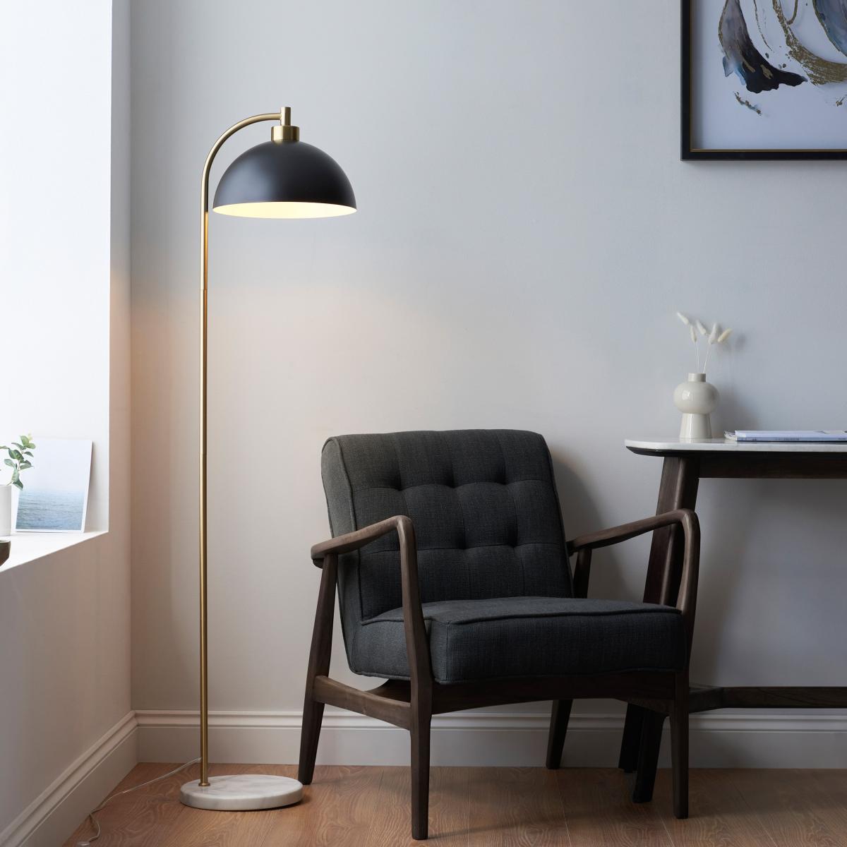 Buchanan Floor Lamp - Matt Black – image 1