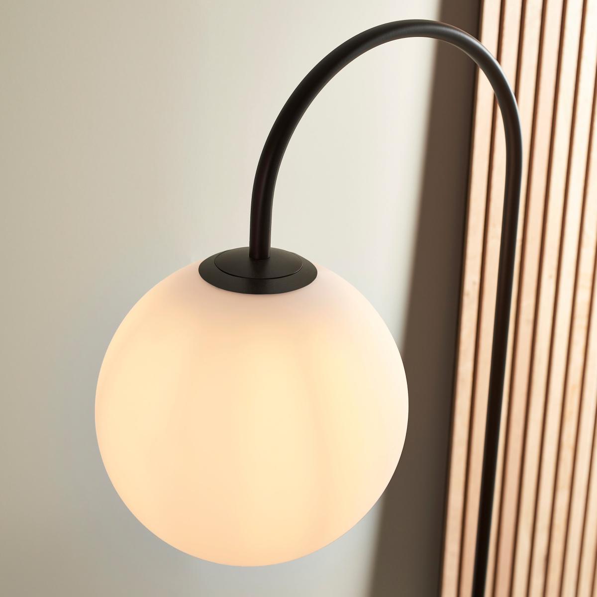 Halo Floor Lamp - Satin Black – image 4