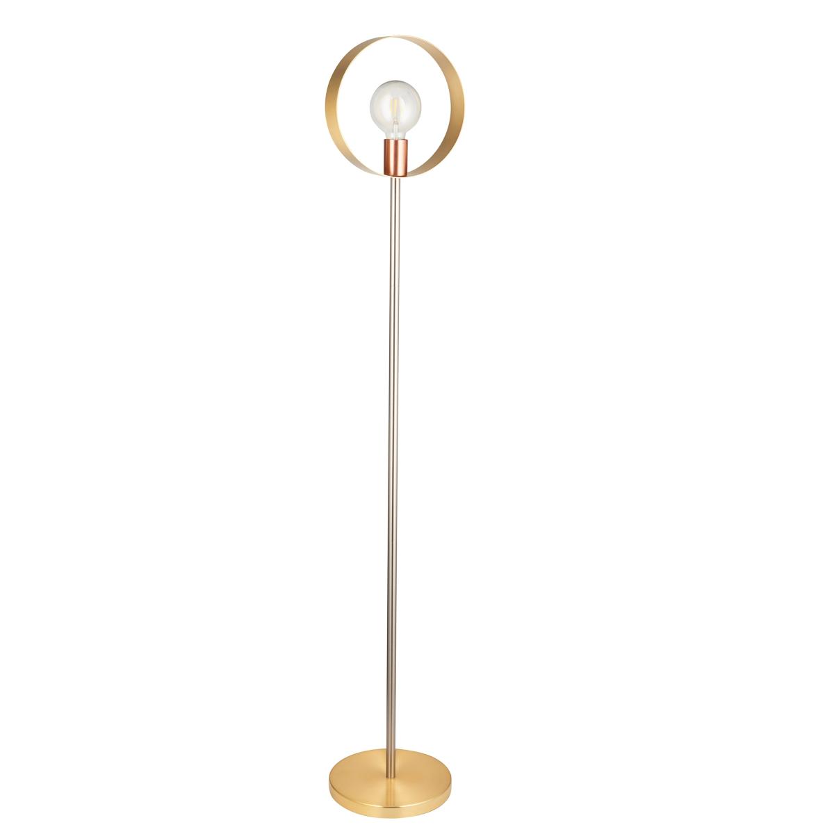 Hoop Floor Light - Brushed Gold – image 2