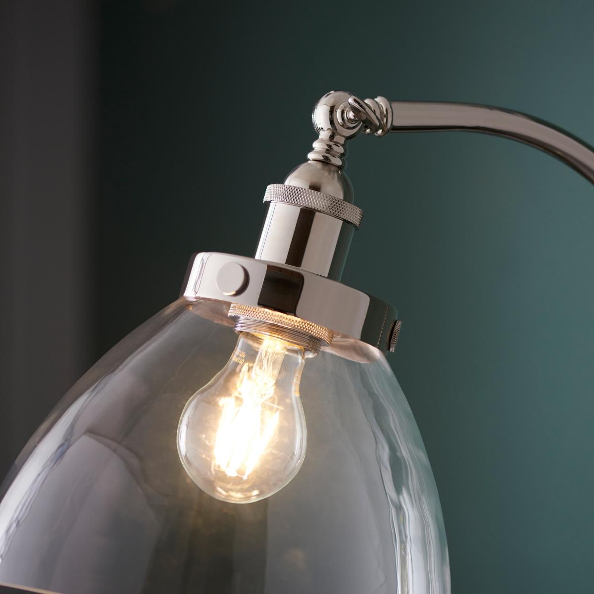 Hansen Floor Lamp - Bright Nickel – image 3