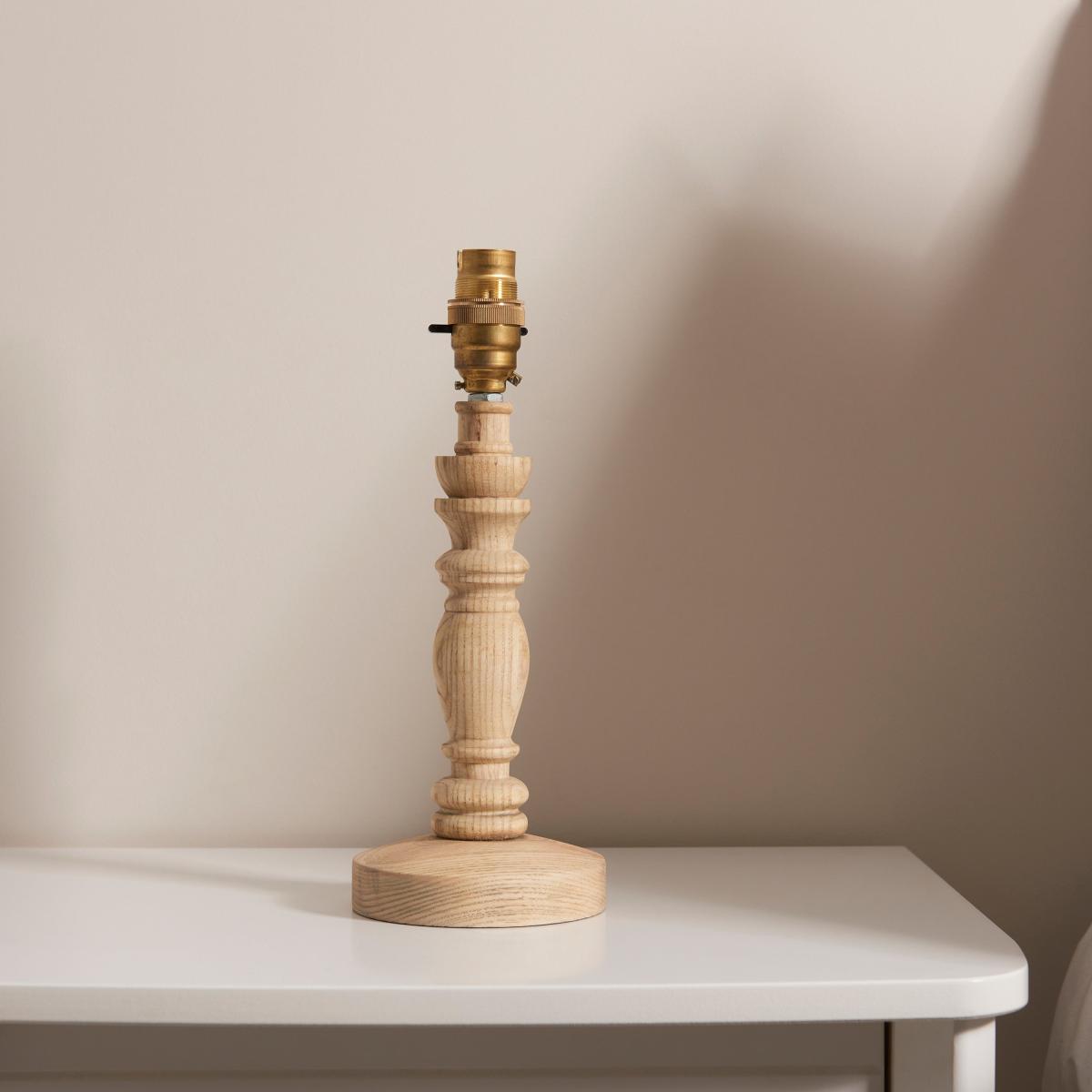 Bibury Table Lamp Base - Natural Ash – image 5