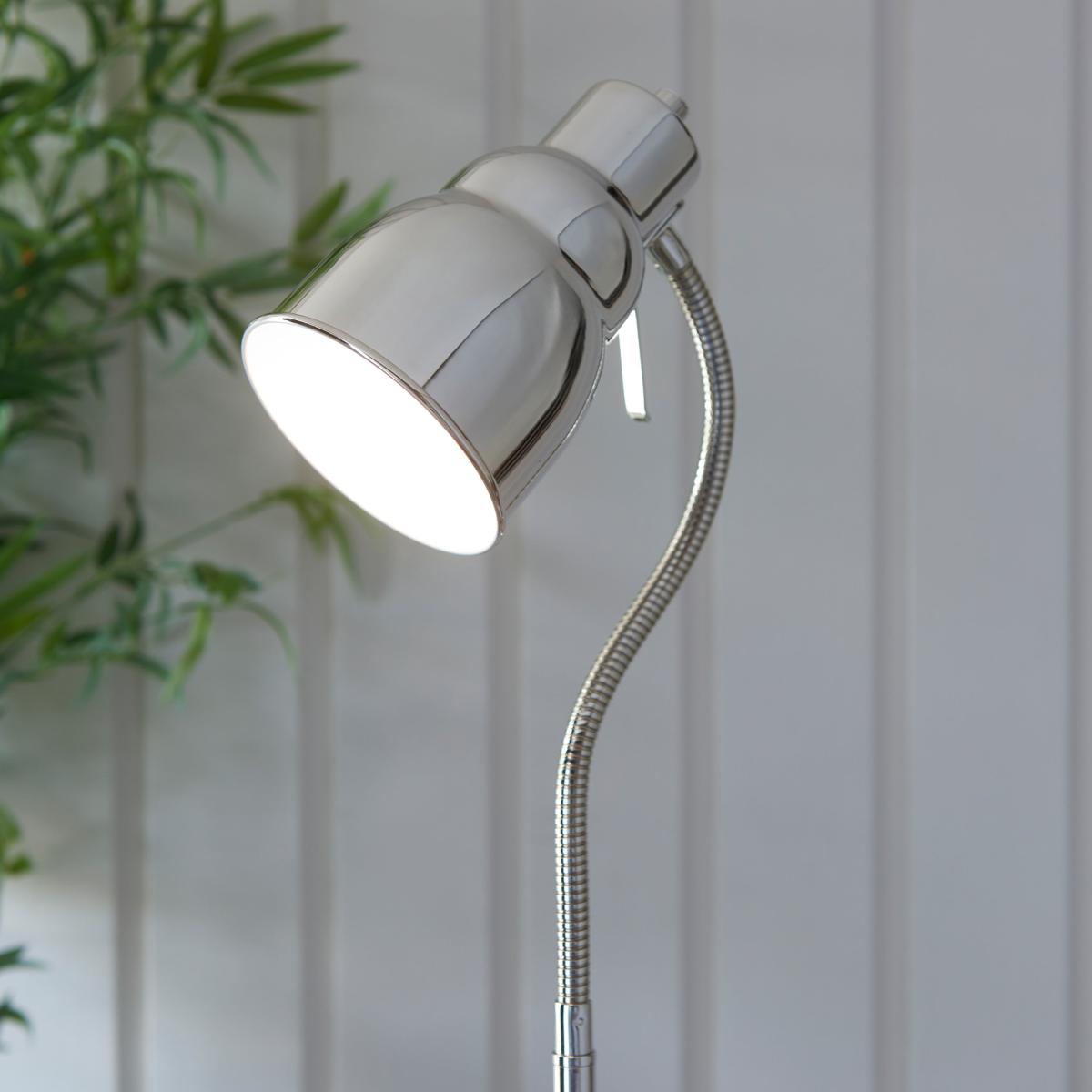 Classic Flexi Floor Lamp - Bright Nickel – image 3
