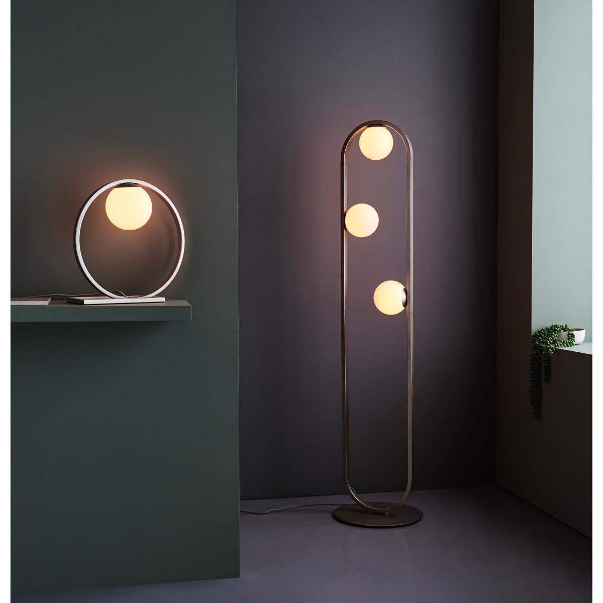 Enzo 3 Floor Lamp - Brushed Silver – image 5