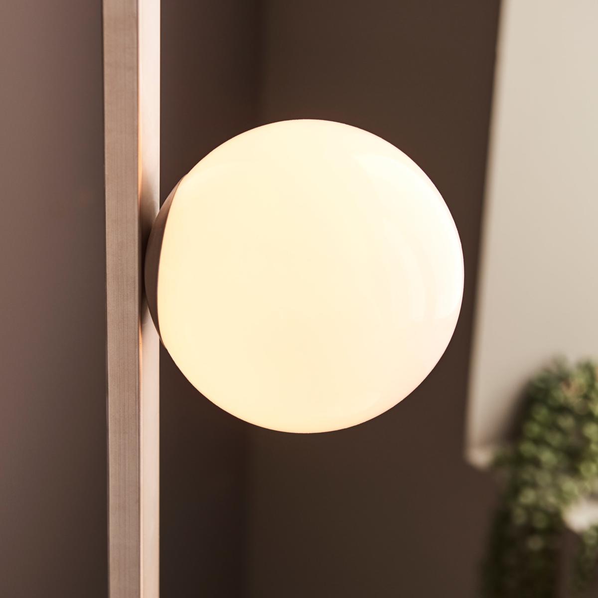 Enzo 3 Floor Lamp - Brushed Silver – image 6