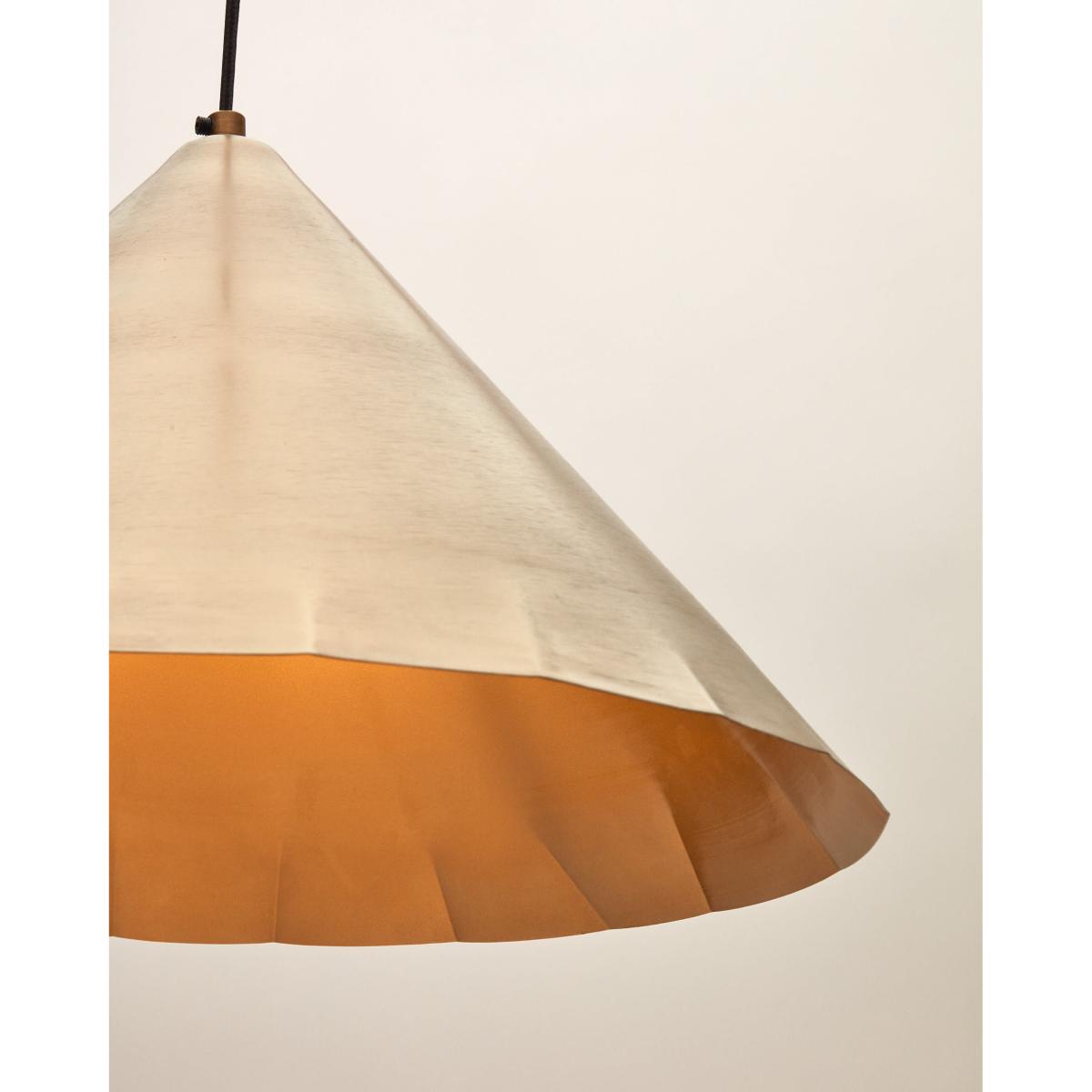 Parlava brass ceiling lamp, Ø 46 cm – image 3