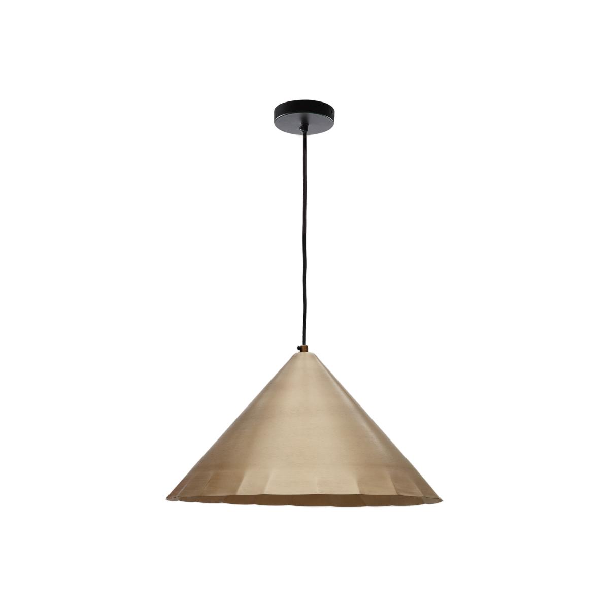 Parlava brass ceiling lamp, Ø 46 cm – image 1