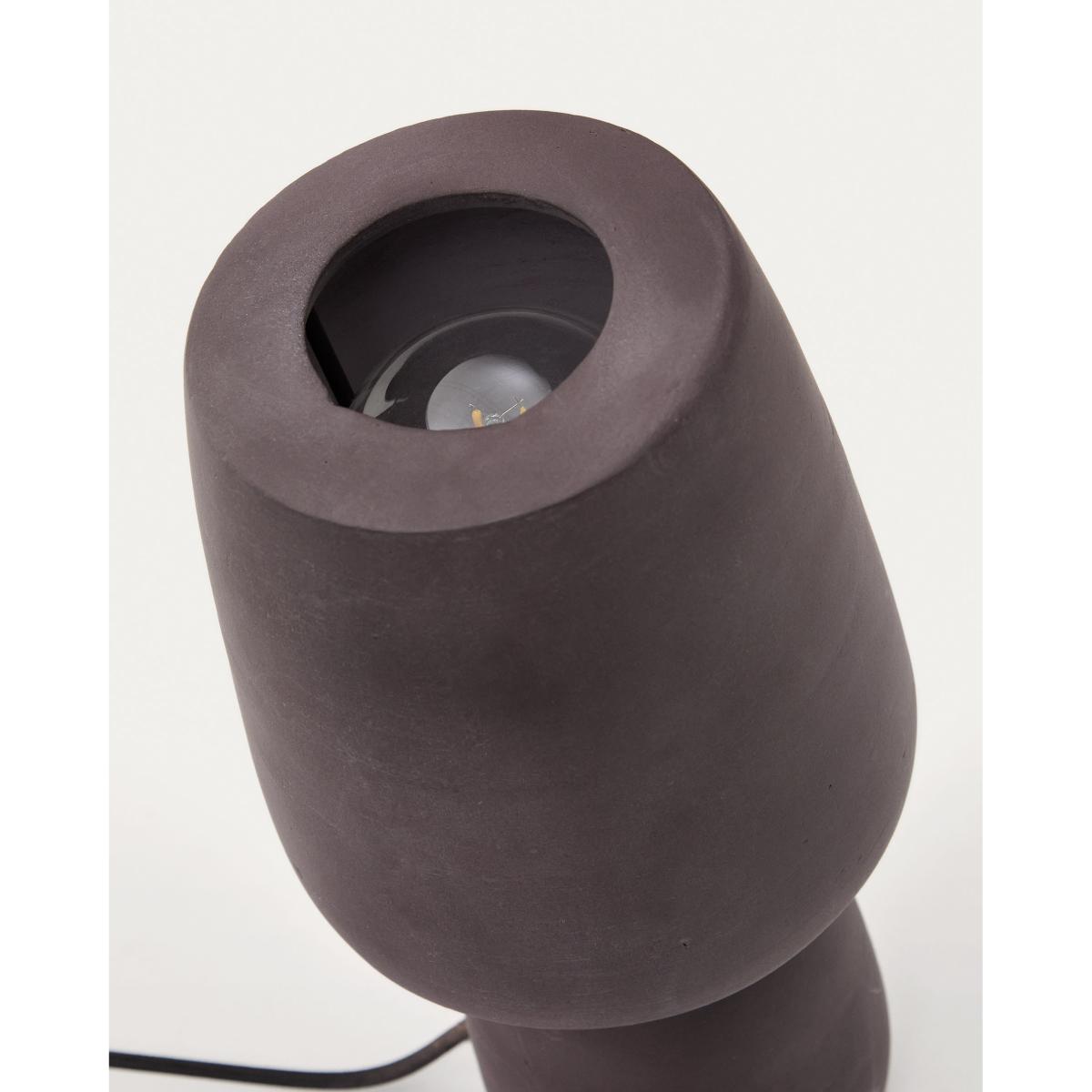 Tandy brown terracotta table lamp – image 4