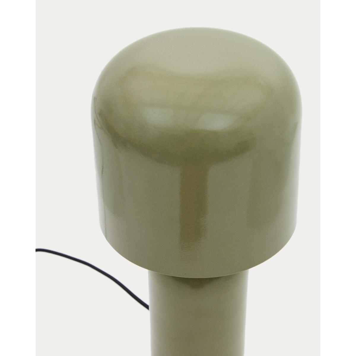 Monze table lamp in green painted metal – image 3