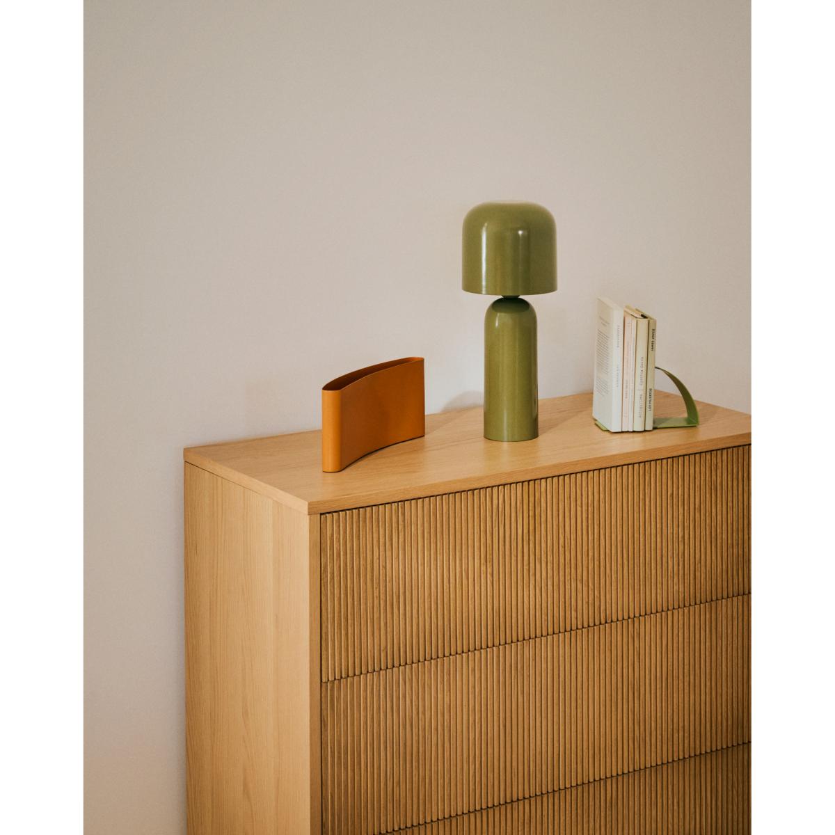 Monze table lamp in green painted metal – image 4