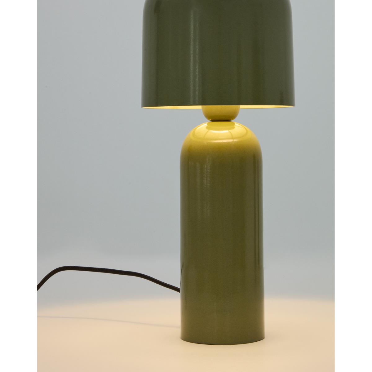 Monze table lamp in green painted metal – image 5