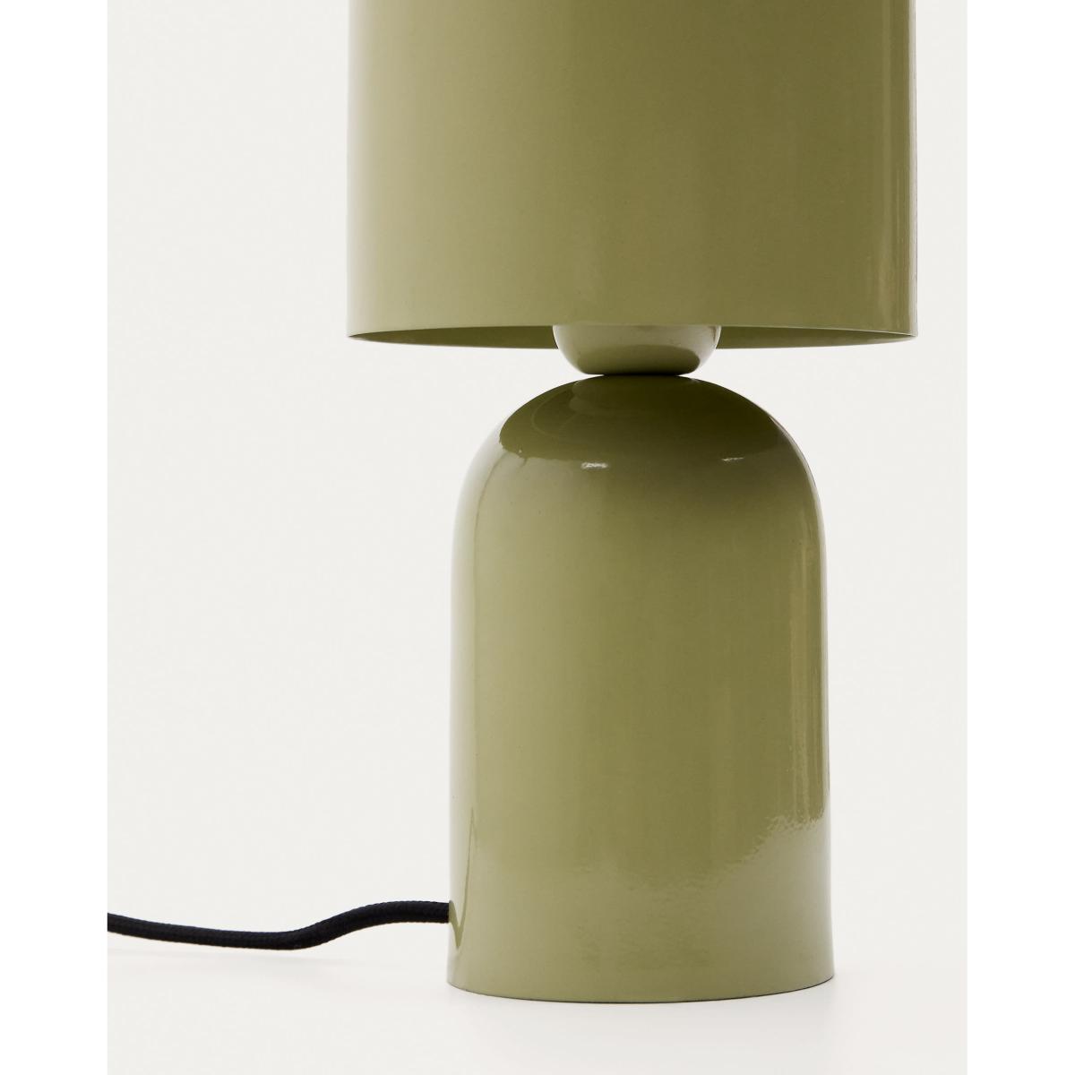 Monze table lamp in light green painted metal – image 5