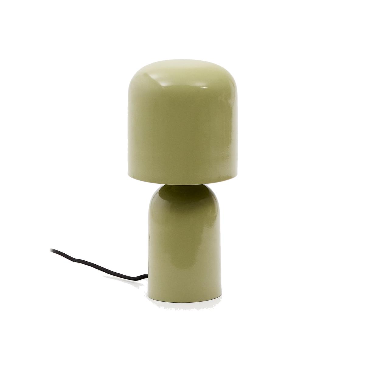 Monze table lamp in light green painted metal – image 1