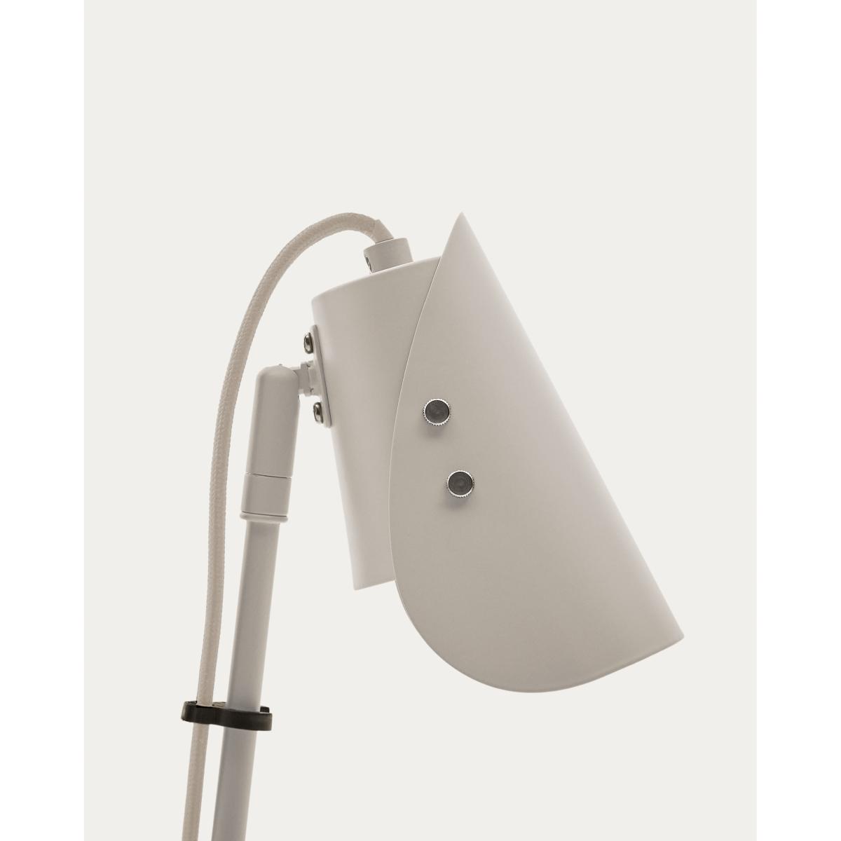Jula desk lamp with clamp in grey metal – image 5