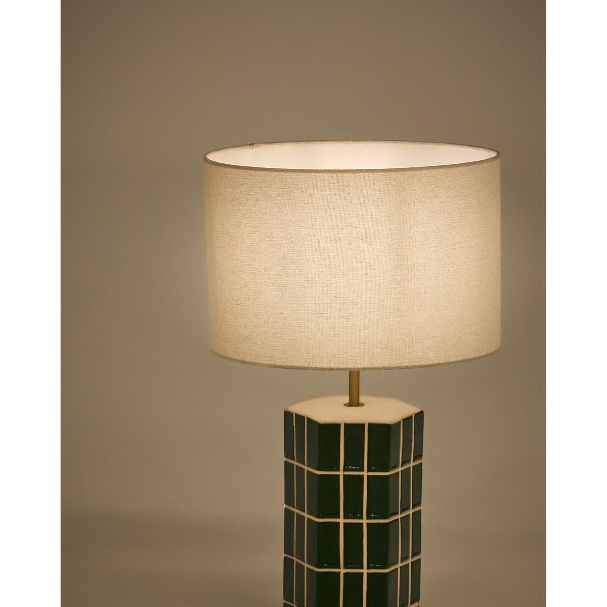 Rue green ceramic table lamp – image 5