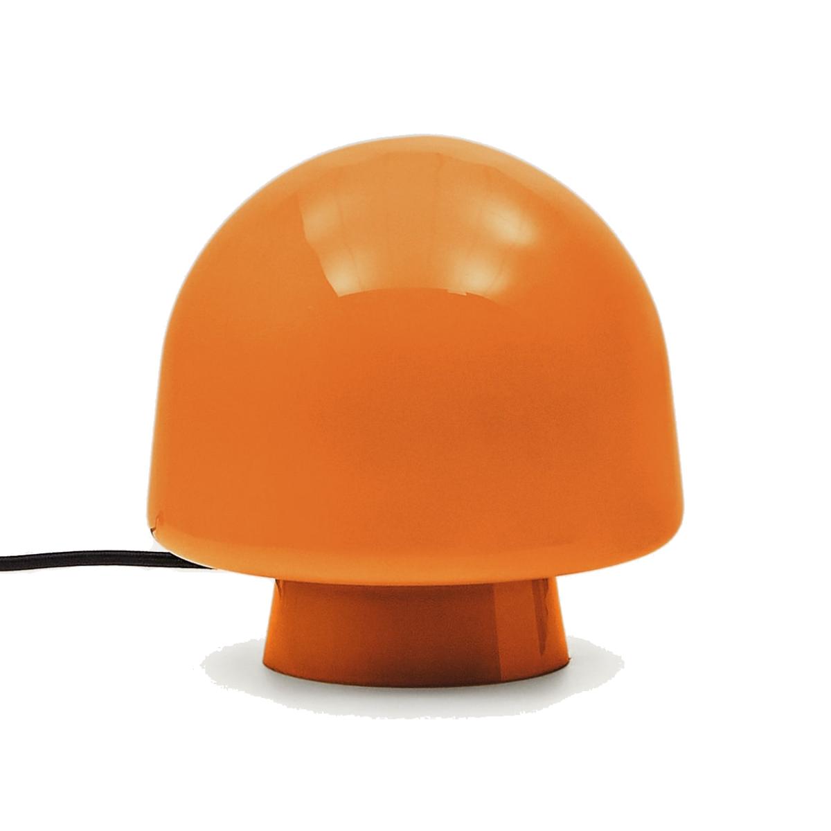 Reig orange glass table lamp – image 1