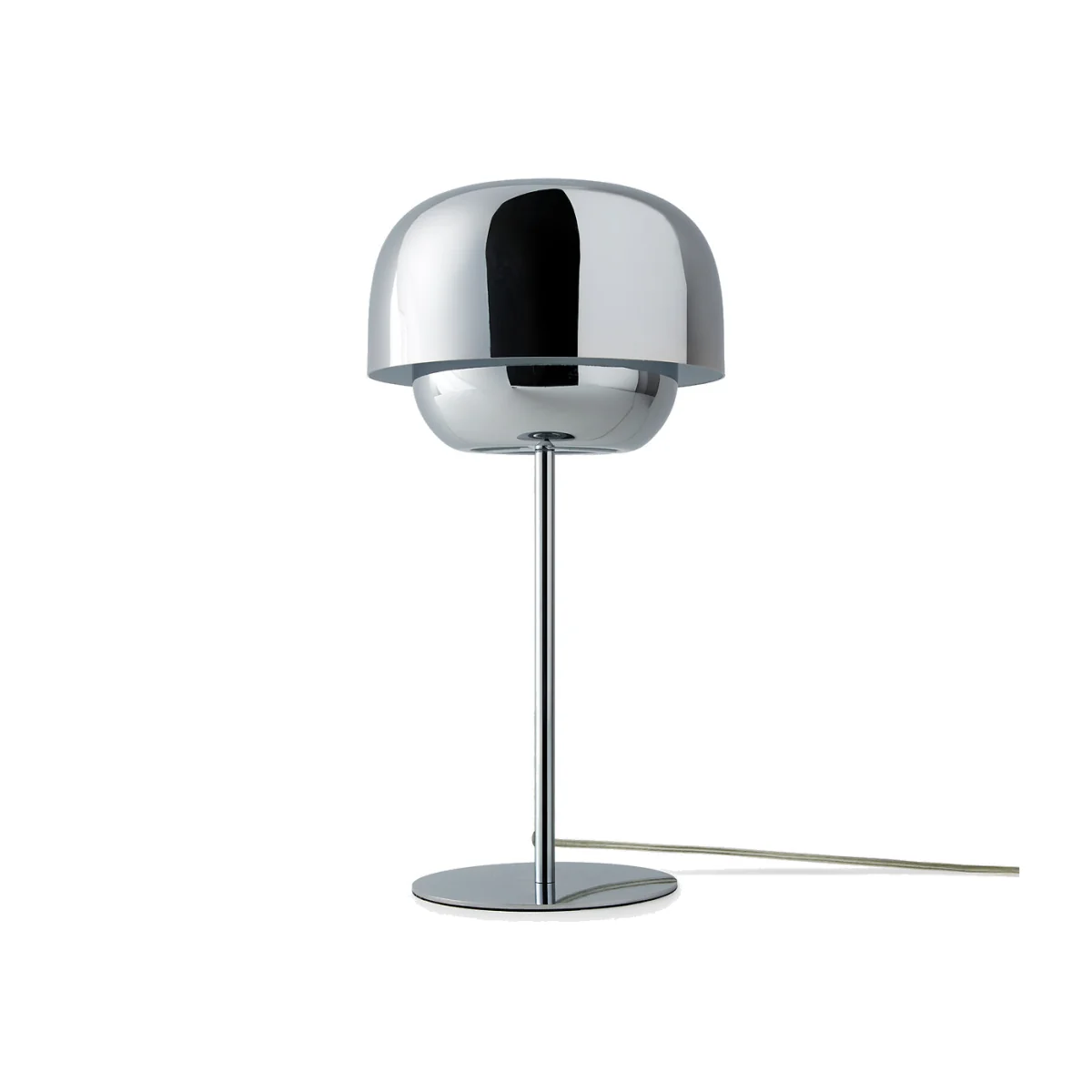 Kinoko Table Lamp in Chrome-Plated Iron – image 1