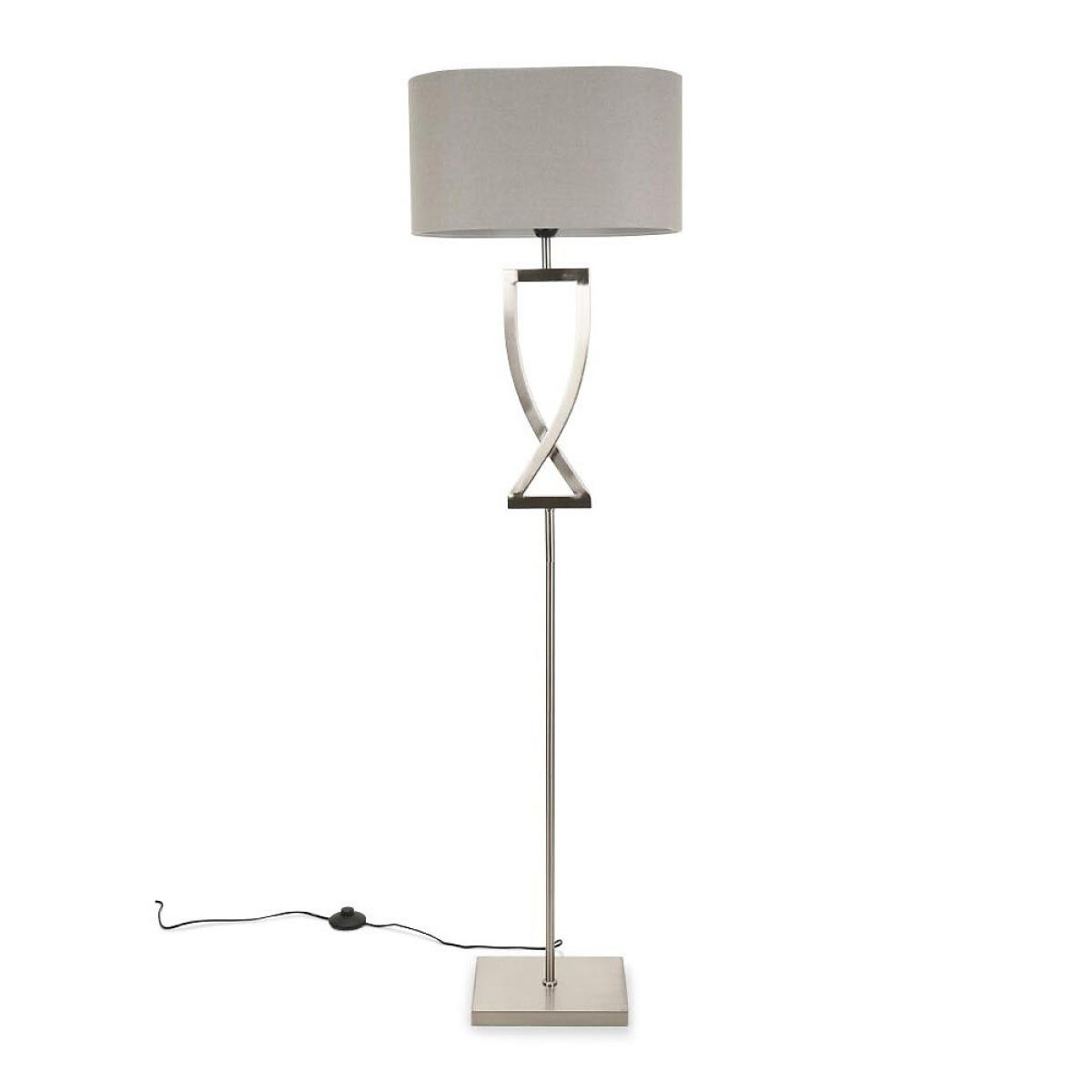 Brushed Chrome Floor Lamp – image 5