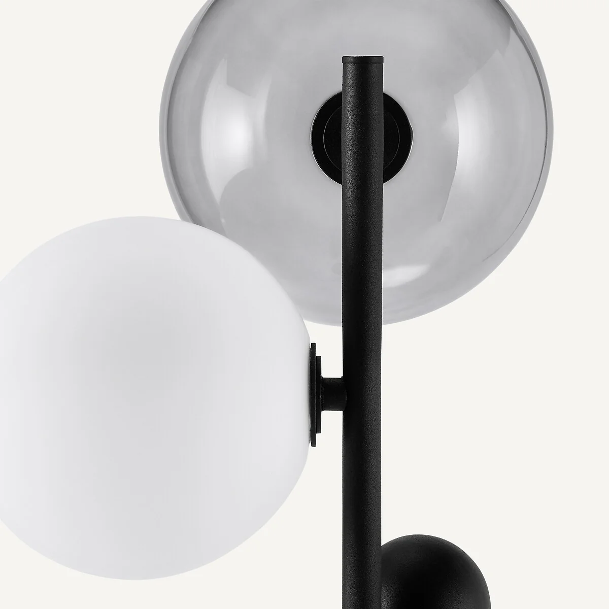 Bullesco Smoked Glass and Metal Floor Lamp – image 6