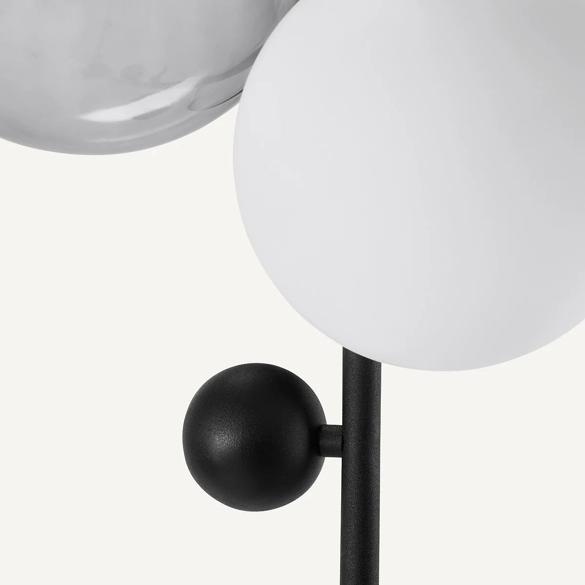 Bullesco Smoked Glass and Metal Floor Lamp – image 9