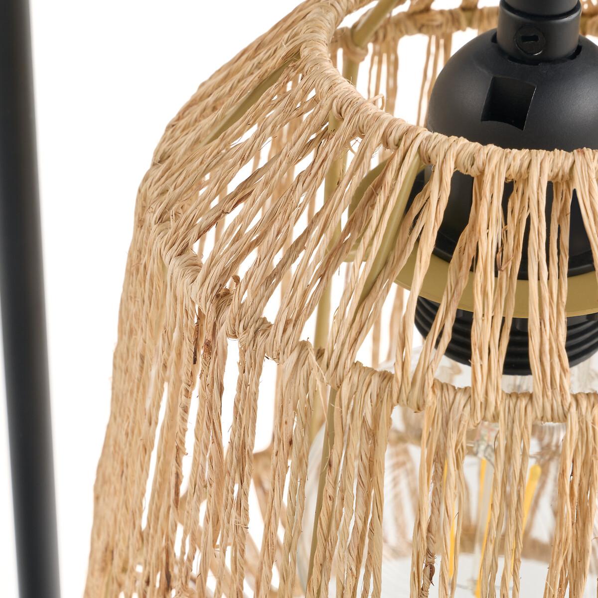 Yaku Metal and Hemp Table Lamp – image 3
