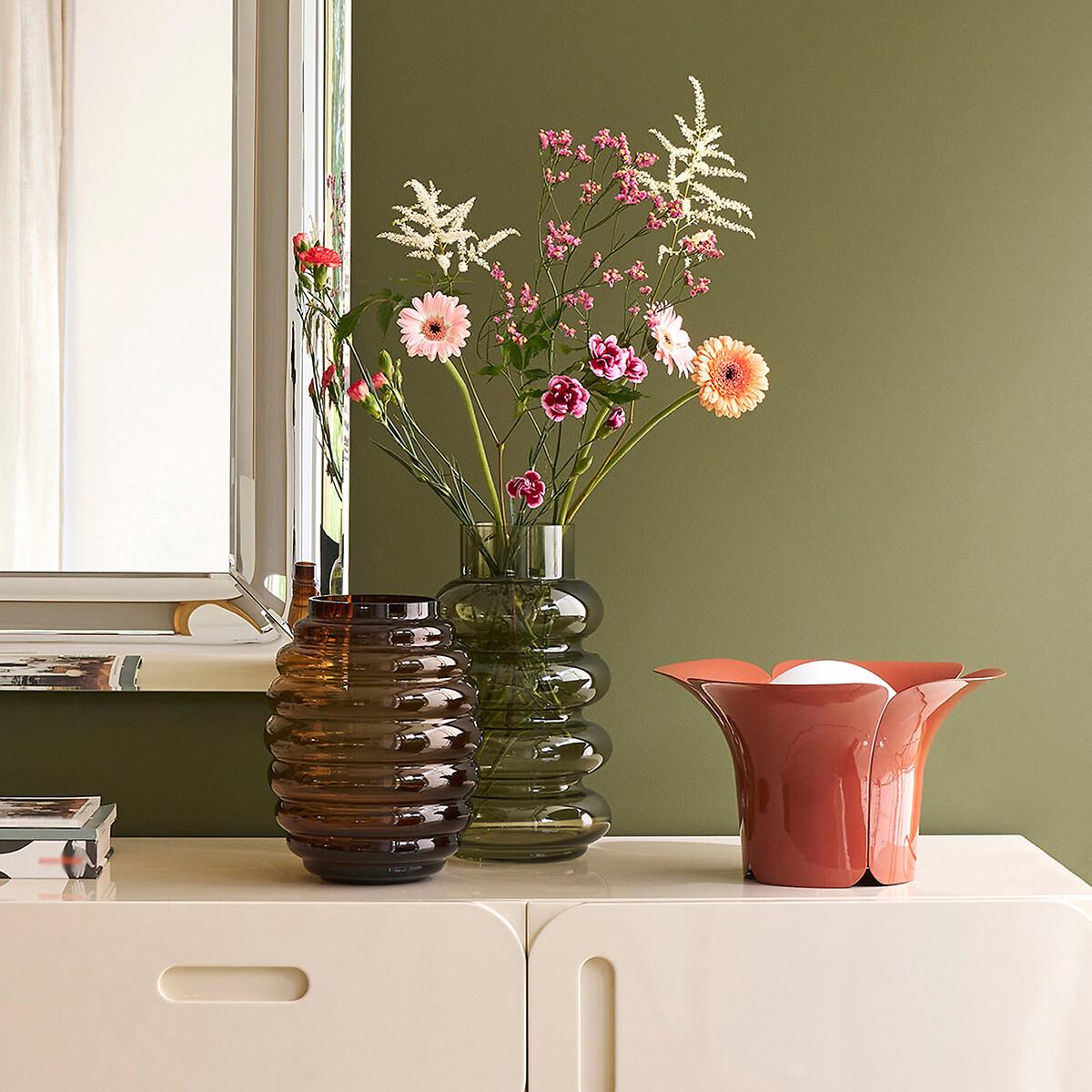 Tessen Metal & Opaline Glass Tulip Table Lamp – image 6