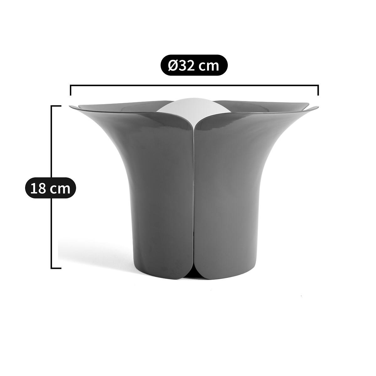 Tessen Metal & Opaline Glass Tulip Table Lamp – image 7