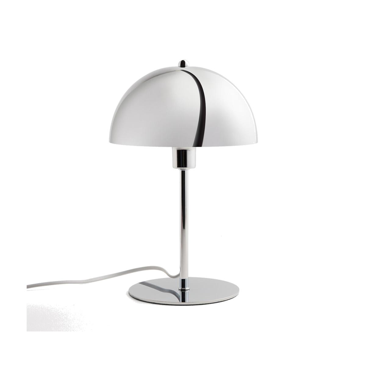 Mushroom Table Lamp in Chrome Metal Capi – image 1