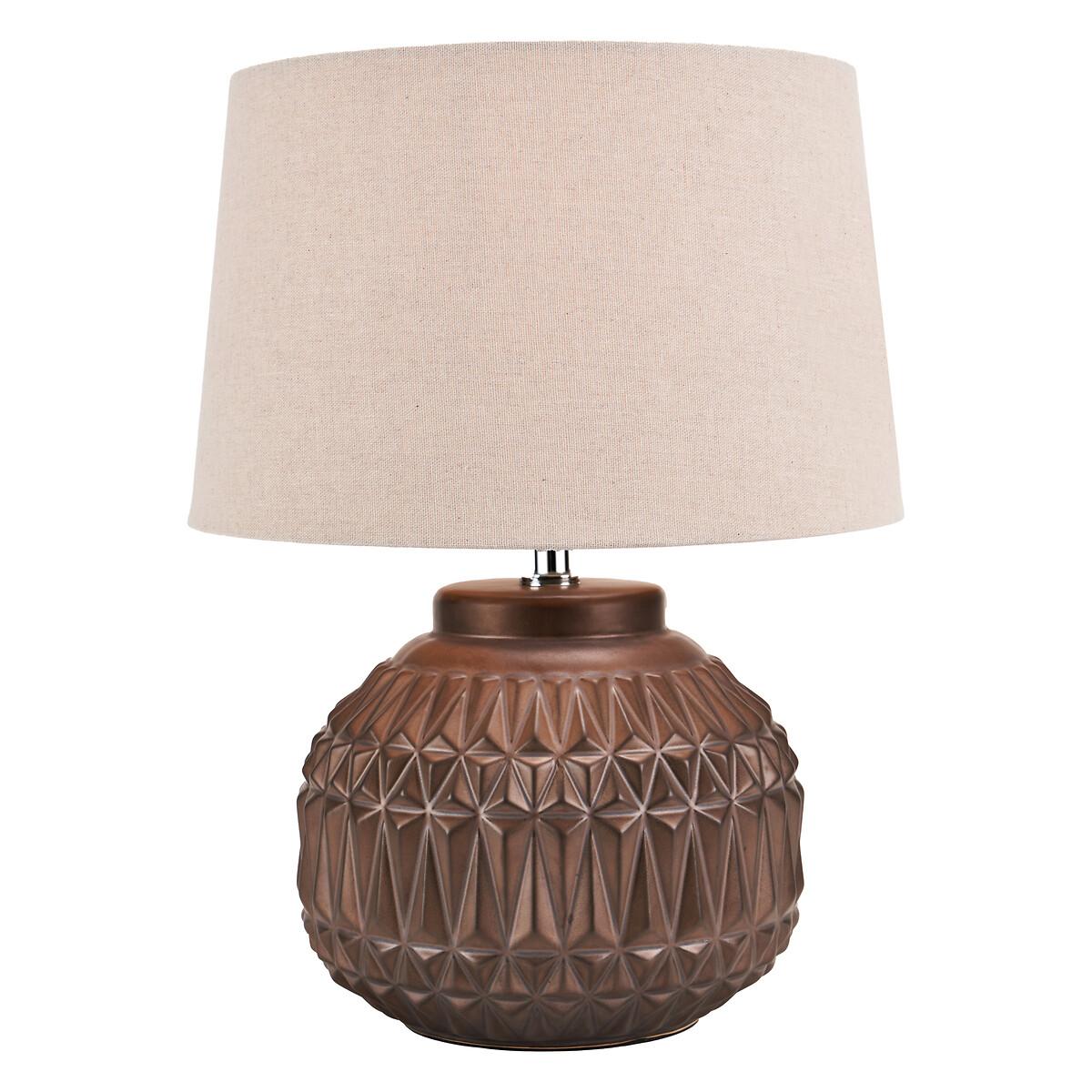 Aztec Texture Ceramic Table Lamp – image 4