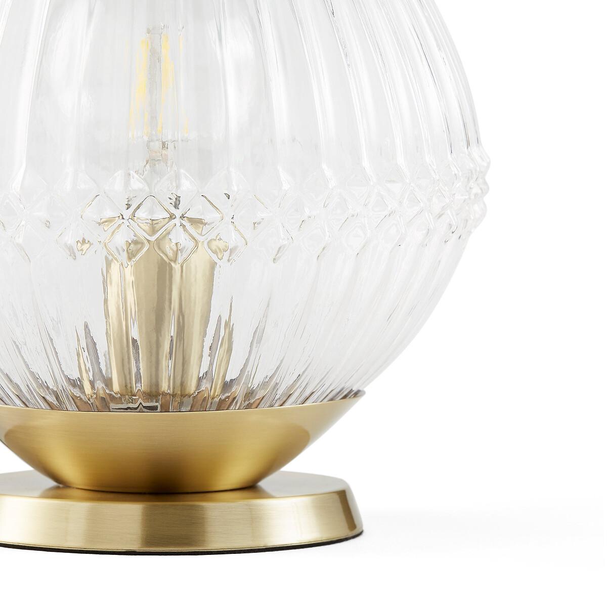 Ari Ridged Glass Table Lamp – image 2