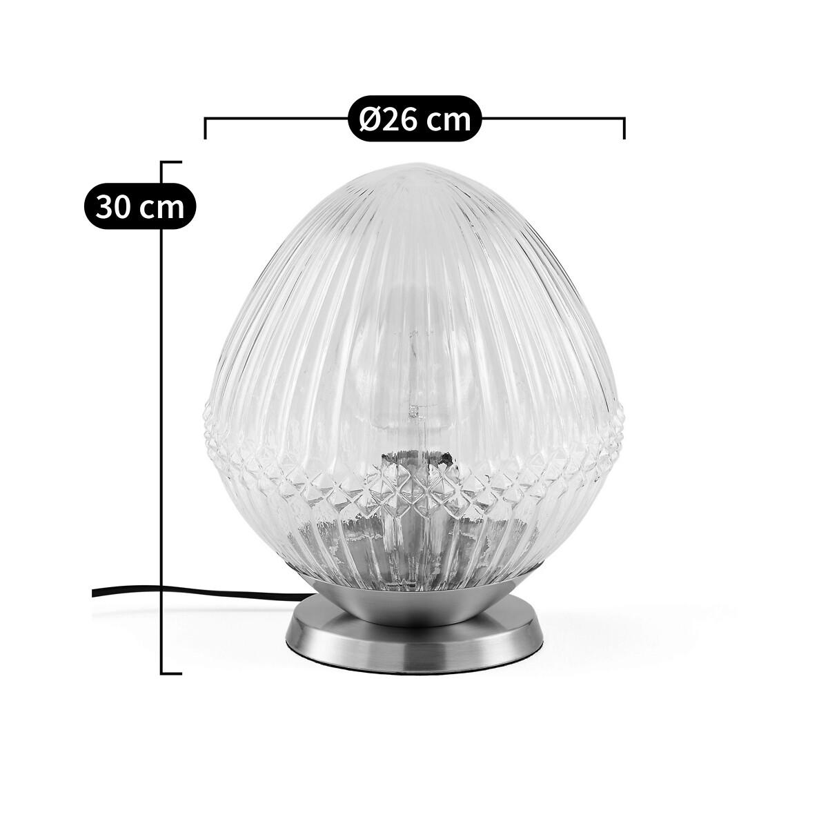 Ari Ridged Glass Table Lamp – image 11