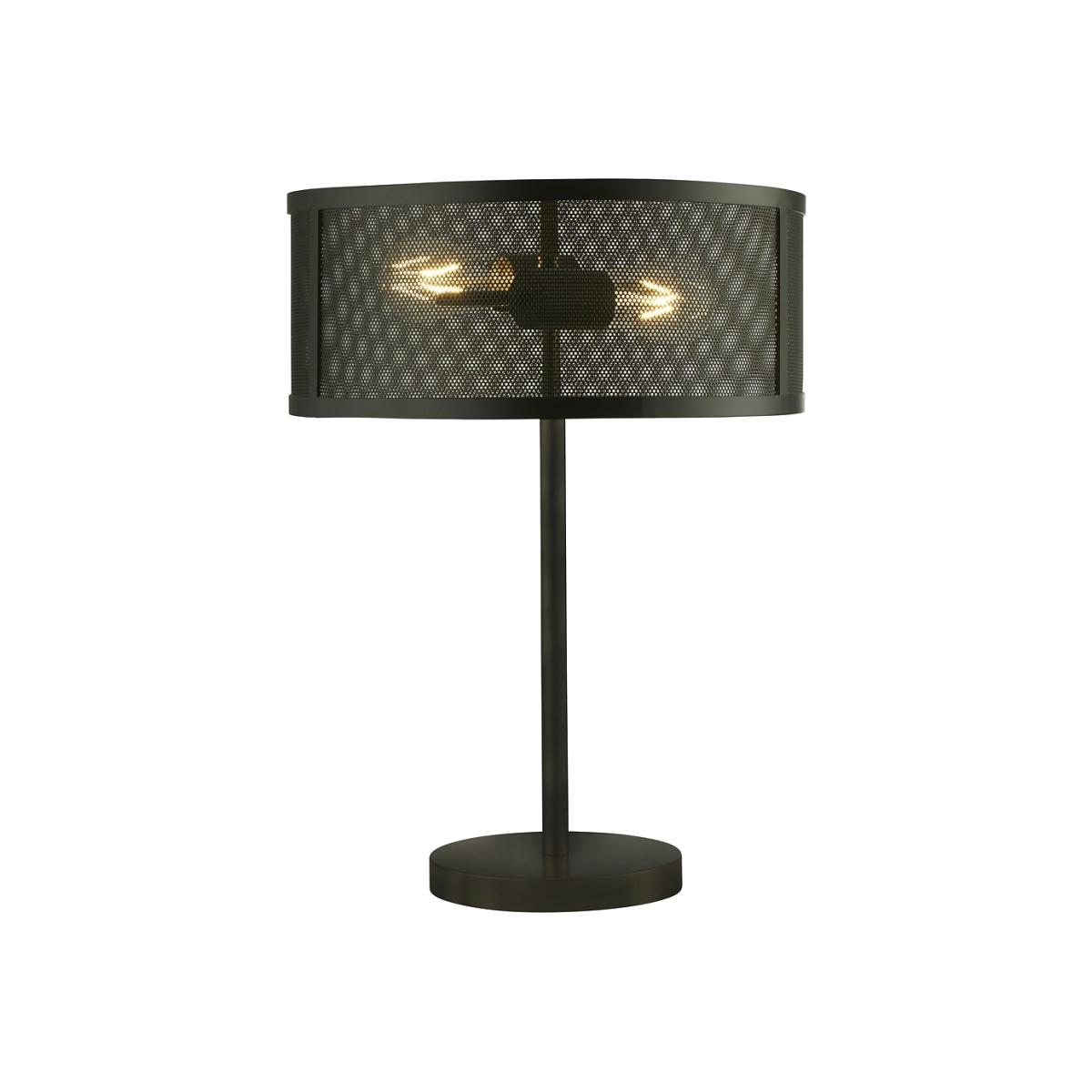 Matt Black Metal Table Lamp – image 1